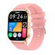 Smartwatch COOL Delta Silicone Rosa (Amoled, Calls, Health, Sport)