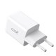 Carregador de rede Universal Ultra Fast Charger (PD) Type-C COOL (35W) Branco