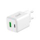 Cargador Red Universal Ultra Fast (PD) Tipo-C +USB COOL (45W) GaN Blanco