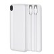 Bateria Externa Universal Powerbank 10.000 mAh (Tipo C / Lightning) COOL Grip Branco