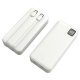 Bateria Externa Universal Power Bank 22.5W 20.000 mAh (Tipo-C / Lightning) COOL Blanco