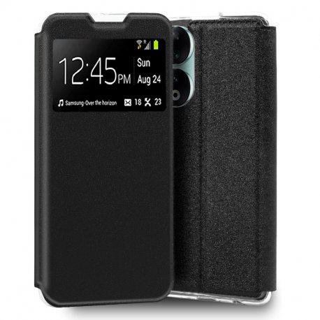Custodia COOL Flip Cover per Honor 90 5G Nero