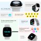 Smartwatch COOL Border Silicone Grey (Amoled, Calls, Health, Sport)