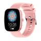 Smartwatch COOL Border Silicone Rosa (Amoled, Chamadas, Esporte, Saúde)