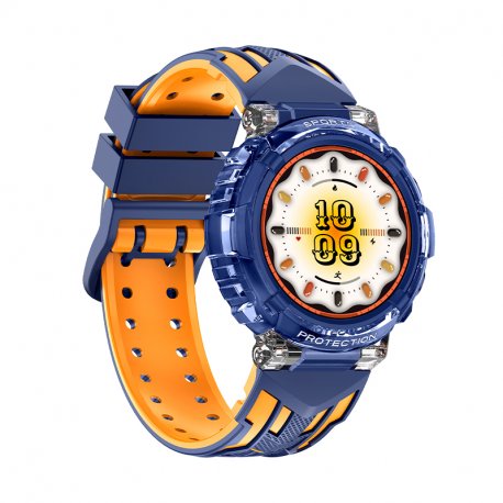 Smartwatch COOL Clever Silicone Blue (Calls, Health, Sport)