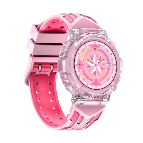 Smartwatch COOL Clever Silicone Pink (Calls, Health, Sport)