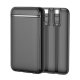 Bateria Externa Power Bank 5000 mAh Display COOL 10W Negro