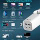 Universal Ultra Fast PD Type-C + USB COOL Network Charger (65W + Type-C Cable) GaN White