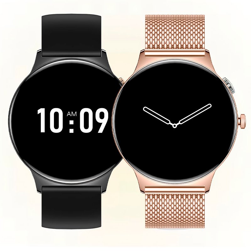 Smartwatch COOL Ultrathin + 2 Straps (AMOLED, Calls, Health, Sport) Grey