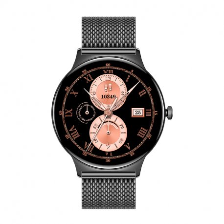 Smartwatch COOL Ultrathin + 2 Correias (AMOLED, Chamadas, Esporte, Saúde) Preto