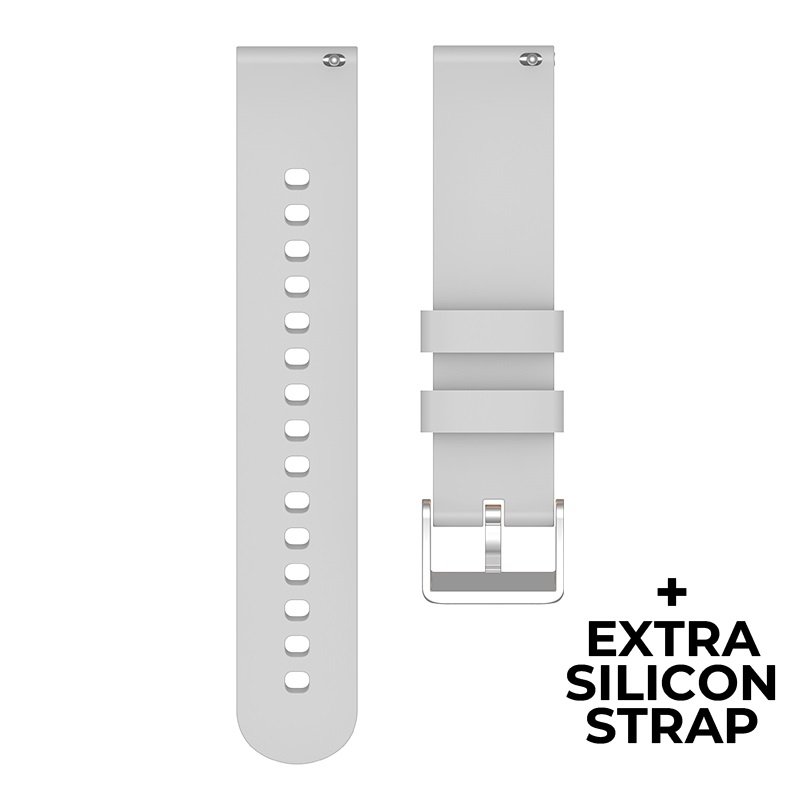 Smartwatch COOL Ultrathin + 2 Straps (AMOLED, Calls, Health, Sport) Grey