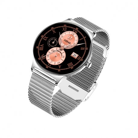 Smartwatch COOL Ultrathin + 2 Cinturini (AMOLED, Chiamate, Sport, Salute) Grigio