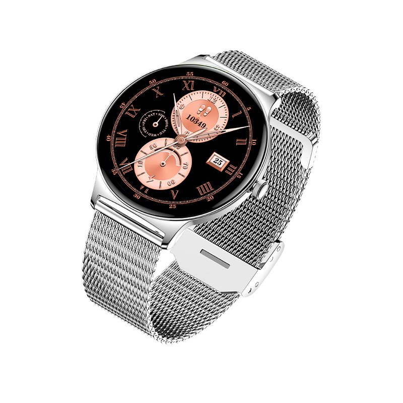 Smartwatch COOL Ultrathin + 2 Straps (AMOLED, Calls, Health, Sport) Grey