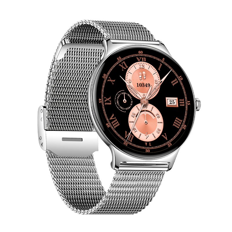 Smartwatch COOL Ultrathin + 2 Straps (AMOLED, Calls, Health, Sport) Grey