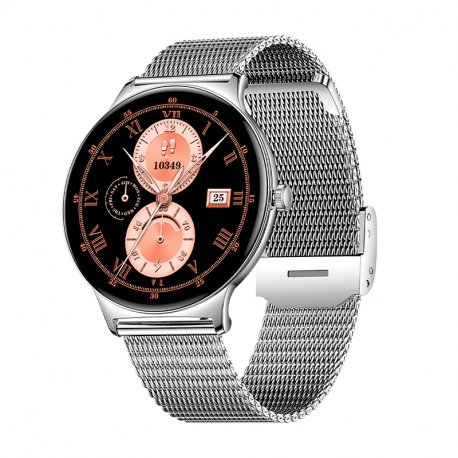 Smartwatch COOL Ultrathin + 2 Straps (AMOLED, Calls, Health, Sport) Grey