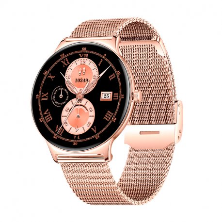 Smartwatch COOL Ultrathin + 2 Correas (Amoled, Llamadas, Salud, Deporte) Rosa