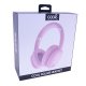 Stereo Bluetooth Headphones COOL Roller Pink