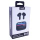 Auscultadores Estéreo Bluetooth Dual Pod COOL Ambient Preto