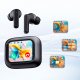 Auscultadores Estéreo Bluetooth Dual Pod COOL Ambient Preto