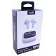 Auscultadores Estéreo Bluetooth Dual Pod COOL Ambient Branco