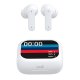 Auscultadores Estéreo Bluetooth Dual Pod COOL Ambient Branco