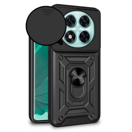 Capa COOL para Xiaomi Redmi Note 14 Pro 5G / Note 14 Pro Plus 5G / Poco X7 Hard Ring Preto