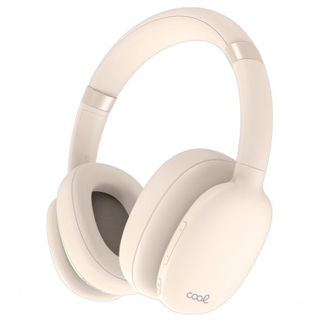 Stereo Bluetooth Headphones COOL Roller Beige