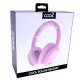 Auricolari Stereo Bluetooth Caschi COOL Roller Rosa