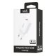 Caricatore di Rete Adattatore USB Universale COOL 2,4 A Bianco