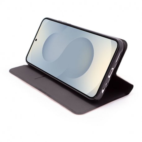 COOL Custodia Flip Cover per Samsung S921 Galaxy S24 / S25 Elegance Nero