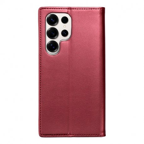 Custodia COOL Flip Cover per Samsung S938 Galaxy S25 Ultra Burgundy