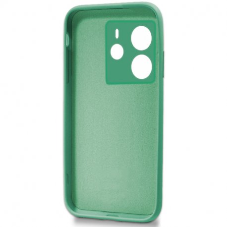 Custodia In Silicone Morbido Per Redmi Note 13 4G - Con Anello Supporto 360° E Kickstand, Colore Viola