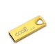 Pen Drive USB x64 GB 2.0 COOL Metal KEY Dorado