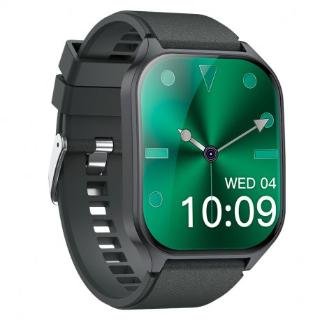Smartwatch COOL Ecrã Amoled Curved Cinza Escuro (Chamadas, Esporte, Saúde)