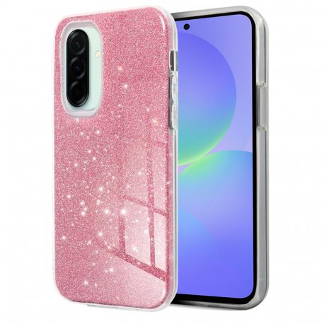 Carcasa COOL para Samsung A366 Galaxy A36 5G Glitter Rosa