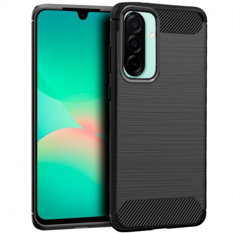 Capa COOL para Samsung A266 Galaxy A26 5G / A17 5G Carbono Preto