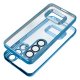 COOL Case for Xiaomi Redmi 13C / 13C 5G / Poco C65 Metallic Edge (Blue)