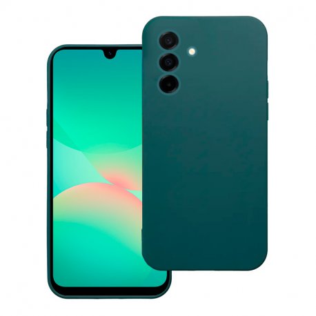 Capa de silicone COOL para Samsung A266 Galaxy A26 5G / A17 / A17 5G (Verde)