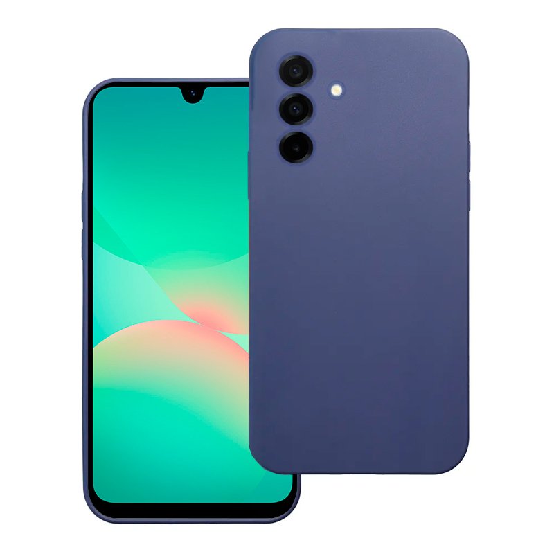 COOL Silicone Case for Samsung A266 Galaxy A26 5G / A17 / A17 5G / A18 (Blue)