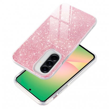 Capa COOL para Samsung A566 Galaxy A56 5G Glitter Rosa