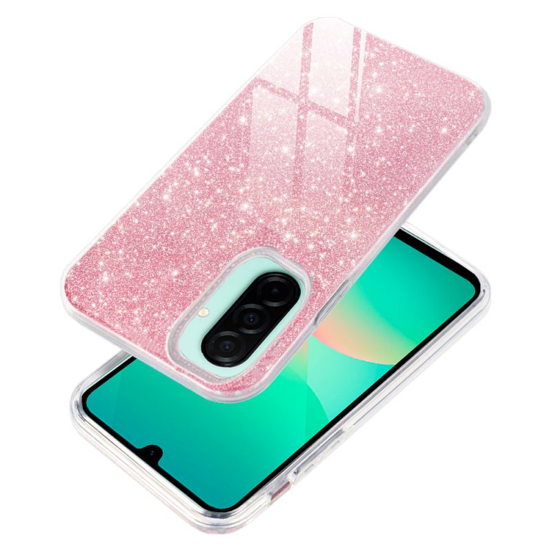 COOL case for Samsung A266 Galaxy A26 5G / A17 / A17 5G / A18 Glitter Pink