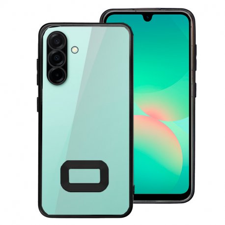 Carcasa COOL para Samsung A266 Galaxy A26 5G / A17 / A17 5G / A18 Borde Metalizado (Negro)