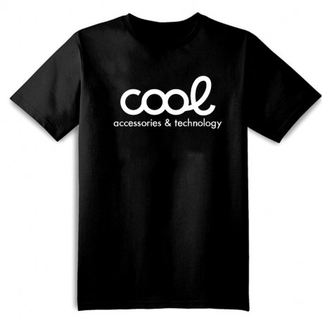 T-shirt in tessuto Accessori cool Taglia M (unisex) Nero