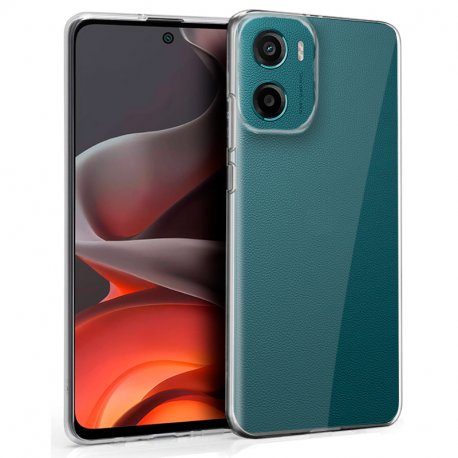 COOL Silicone Case for Motorola Moto G05 / G15 (Transparent)