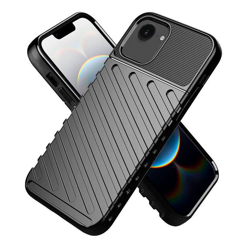 Capa COOL para iPhone 16e / 17e Thunder Preto