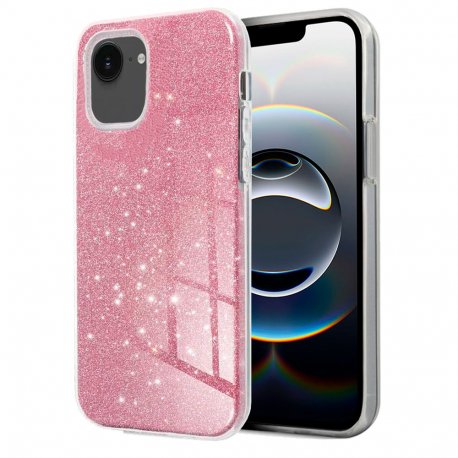 COOL case for iPhone 16e Glitter Pink