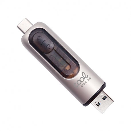 Pen Drive USB x64 GB 3.0 COOL (2 in 1) Tipo-C / USB