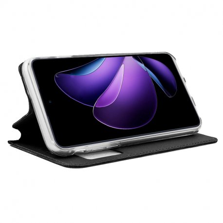 Custodia COOL Flip Cover per Oppo Reno 13 F 5G / 13 FS 5G Nero