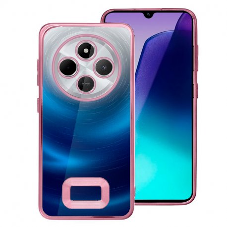 COOL Case for Xiaomi Redmi 14C / Poco C75 Metallic Edge (Pink)