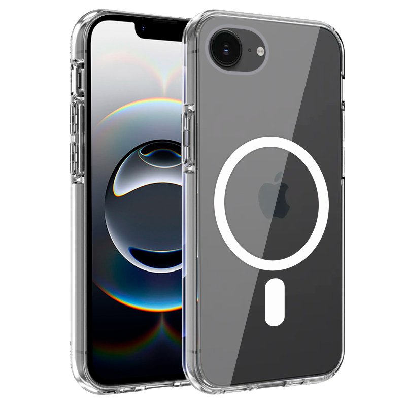 Custodia COOL per iPhone 16e / 17e Trasparente Magnetica